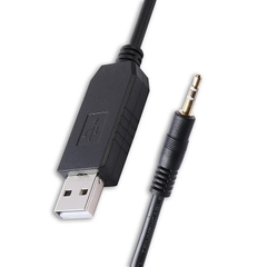 Console Cable with PL2302GT Chip, USB RS232 Serial to 2.5mm TRS Plug PC Link Cable for APC Network Management Card AP9631 AP9630 AP9635