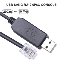 Cáp lập trình Switch Hirschmann - USB Serial Cable for Hirschmann Managed Switch, RS232 to RJ11, V.24 Management Configuration