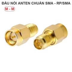 Jack chuyển SMA đực sang RP SMA - SMA male to RP-SMA female connector