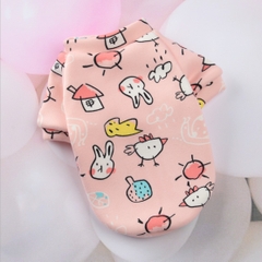 Yếm cho chó mèo kèm dây dắt Ambaby