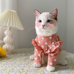 Yếm cho chó mèo kèm dây dắt AmBaby