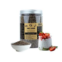 Hạt chia GUfoods - Giàu chất xơ và Omega-3, Tốt cho hệ tiêu hoá, Lành mạnh, Healthy, Eat clean