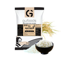Gạo sạch GUfoods (1kg) - Ngon đặc sản, dẻo, mềm, thơm