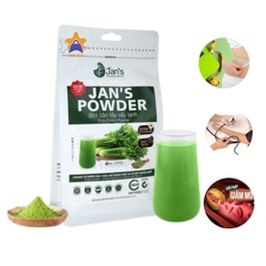 Bột cải xoăn kale nguyên chất sấy lạnh jan's powder gói 60g