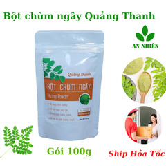 Bột chùm ngây nguyên chất sấy lạnh Quảng Thanh