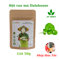 Bột rau má nguyên chất sấy lạnh Dalahouse gói 50gr