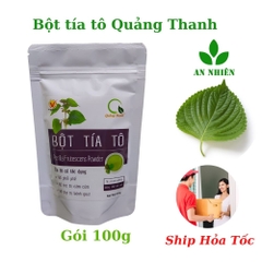 Bột tía tô nguyên chất  sấy lạnh Quảng Thanh