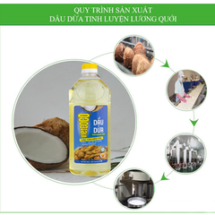 Dầu dừa tinh luyện Vietcoco 1000ml