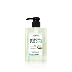 Dầu Tắm Gội Toàn Thân 2-in-1 Coboté 280ML