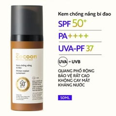 Kem chống nắng Cocoon bí đao quang phổ rộng 50ml