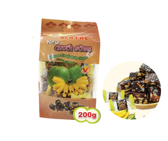 Kẹo chuối gừng đậu mè Bến Tre túi 200g