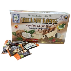 Kẹo dừa Thanh Long cà phê muối hộp 400g