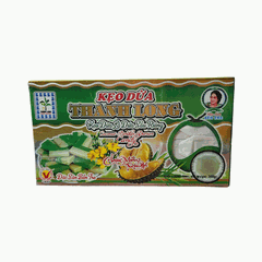 Kẹo dừa Thanh Long đặc sản Bến Tre vị lá dứa sầu riêng hộp 300gr