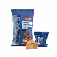 Lương khô mini vị hạnh nhân SBT gói 500gr
