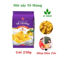 Mít sấy khô giòn ngọt, trái cây sấy Huynh Đệ Tề Hùng gói 250g/500g