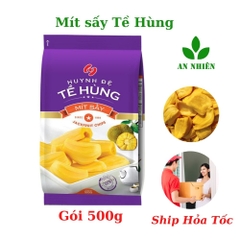 Mít sấy khô giòn ngọt, trái cây sấy Huynh Đệ Tề Hùng gói 250g/500g