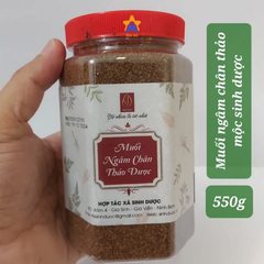 Muối ngâm chân thảo dược 550g, sản phẩm từ HTX Sinh Dược