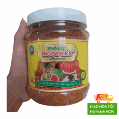 Muối sấy Ngọc Yến đặc sản Đồng Tháp Hũ 150gr, 500gr