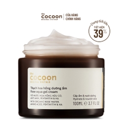 Thạch hoa hồng dưỡng ẩm (kem dưỡng ẩm) Cocoon cấp ẩm & dưỡng da 100ml