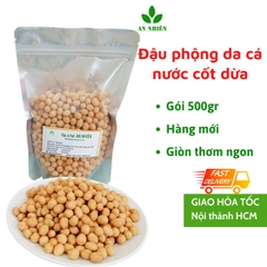 Đậu phộng da cá nước cốt dừa An Nhiên thơm ngon gói 500g