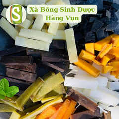 Vụn xà bông sinh dược, xà phòng tắm thiên nhiên từ HTX sinh dược