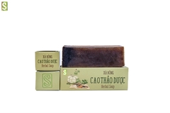 Xà bông sinh dược cao thảo dược herbal soap HTX Sinh Dược 110g – 55g