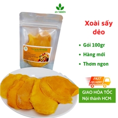 Xoài sấy dẻo - trái cây sấy dẻo An Nhiên