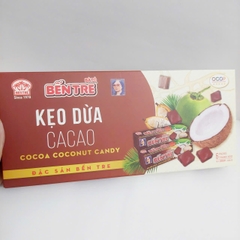 Hộp kẹo dừa bà Hai Tỏ 6 thanh vị cacao