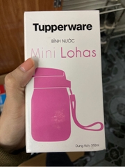 Bình 350ml hồng tupper