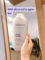 Sữa tắm simply nourish mùi dừa 532ml