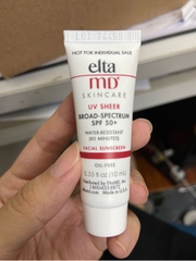 kcn elta md uv sheer face suncreen broad spectrum spf 50+ minisize 10ml