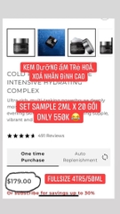 10 sample kem dưỡng xoá nhăn perricone MD cold plasma plus+ 2ml
