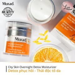KemThải Da Ban Đêm City Skin Overnight Detox MOISTURIZER