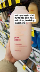 Sữa tắm peony roewater hoa hồng 532ml