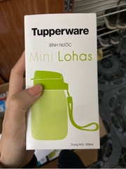 Bình 350ml tupper xanh cốm