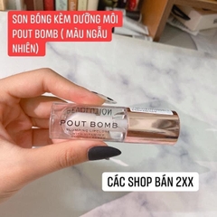 Son bóng dưỡng môi pout bomb màu ngẫu nhiên tách set