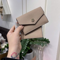 ví michael kors nâu sữa 12.5x8.5cm