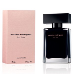 Nước Hoa Narciso Rodriguez For Her EDT Chai Đen Vỏ Hồng 30ml