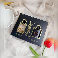 Set 2 Chai Nước Hoa Mini YSL Black Opium & Libre Eau De Parfum Duo 7.5ml