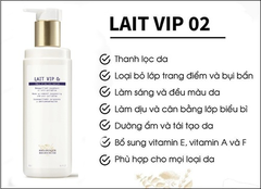Sữa Rửa Mặt BR LAIT VIP 02 Cleansing Milk Chai 250ml