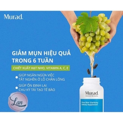 Viên uống giảm mụn Murad Pure Skin Clarifying Dietary Supplement