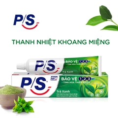 Kem Đánh Răng P/S Bảo Vệ 123 Trà Xanh (190g)