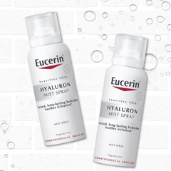 Bộ 2 Chai Xịt Dưỡng Ẩm Eucerin Hyaluron Mist Spray (150mlx2)