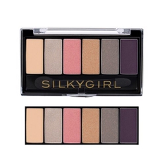 Bảng Phấn Mắt 6 Màu Silkygirl Truly Nude