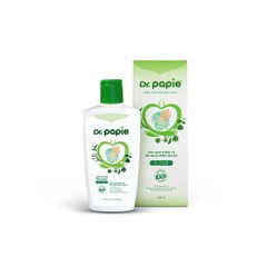 Nước tắm gội thảo dược DR.PAPIE từ 0-3 tuổi (chai 230ml)