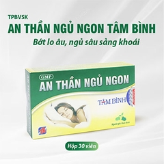 An thần ngủ ngon Tâm Bình