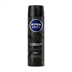 xịt nivea men dry &clean feel 48h