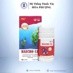 Haecho Cal (60 Viên) - bổ sung Canxi, ngăn ngừa loãng xương và phát triển chiều cao