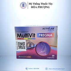 MultiVit Pregna Activlab – Hộp 30 viên