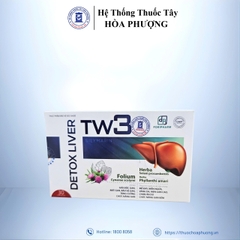 DETOX LIVER TW3 - Hộp 30 viên
